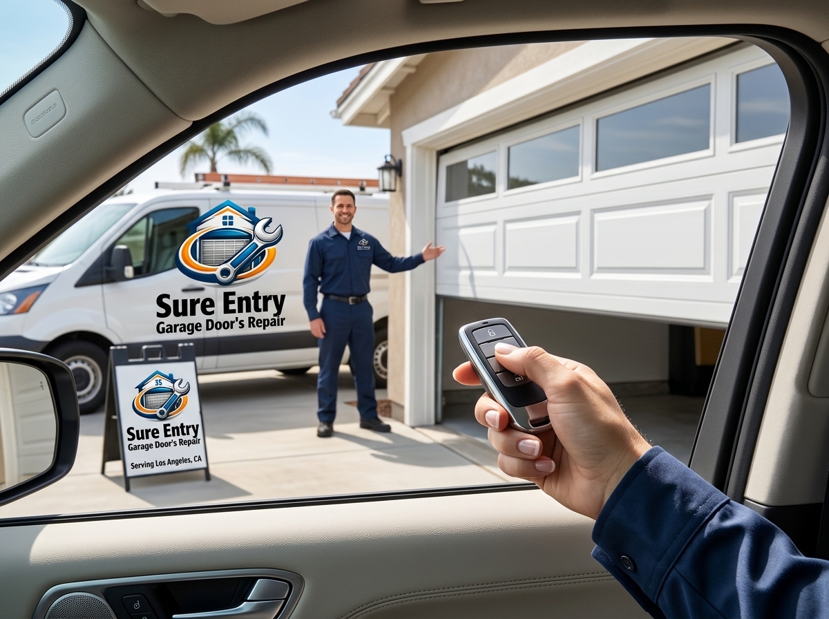 Garage Door Remote Control Programming in Los Angeles