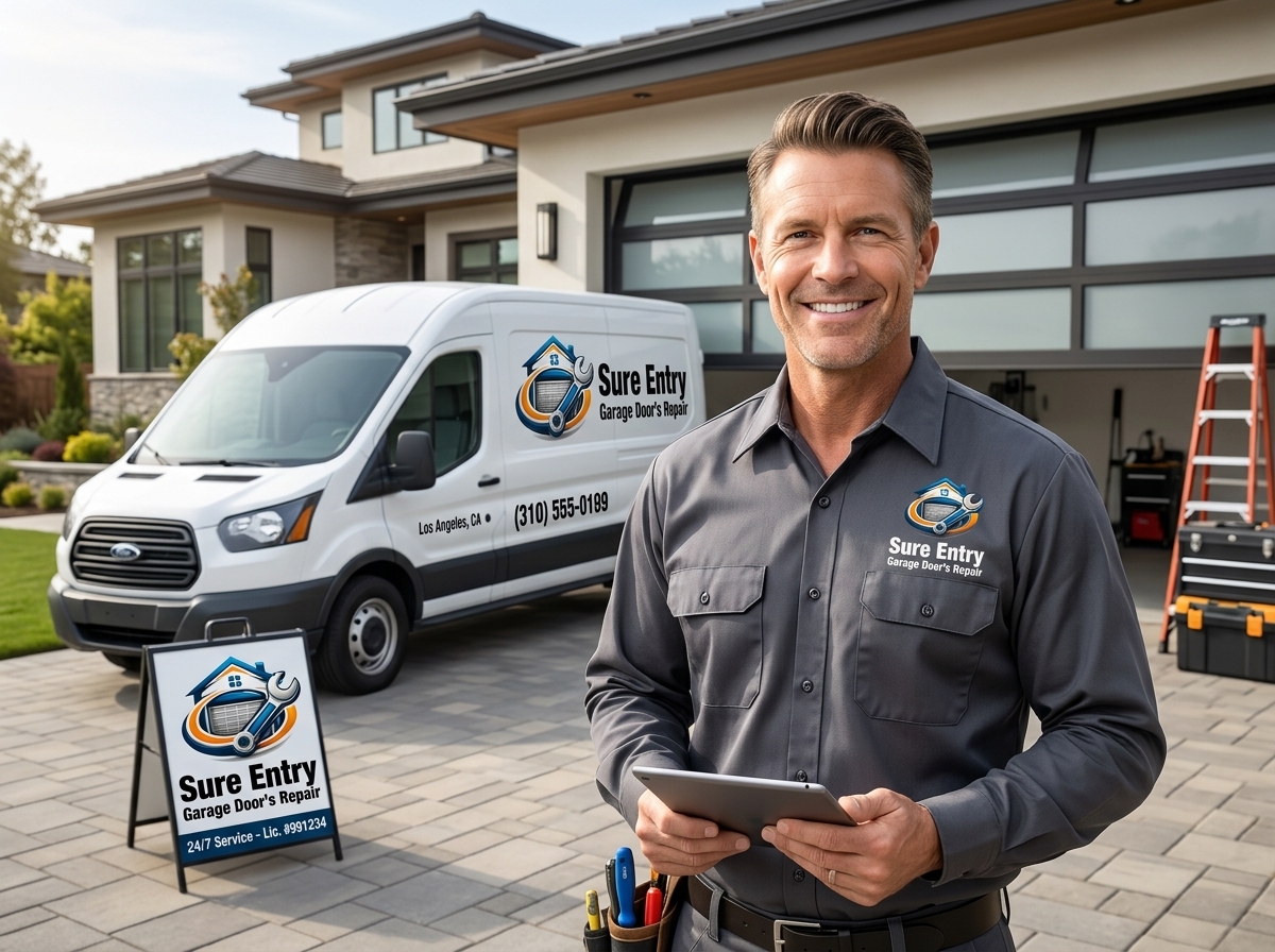 Garage Door Repairing Service in Sure Entry Garage Door's Repair