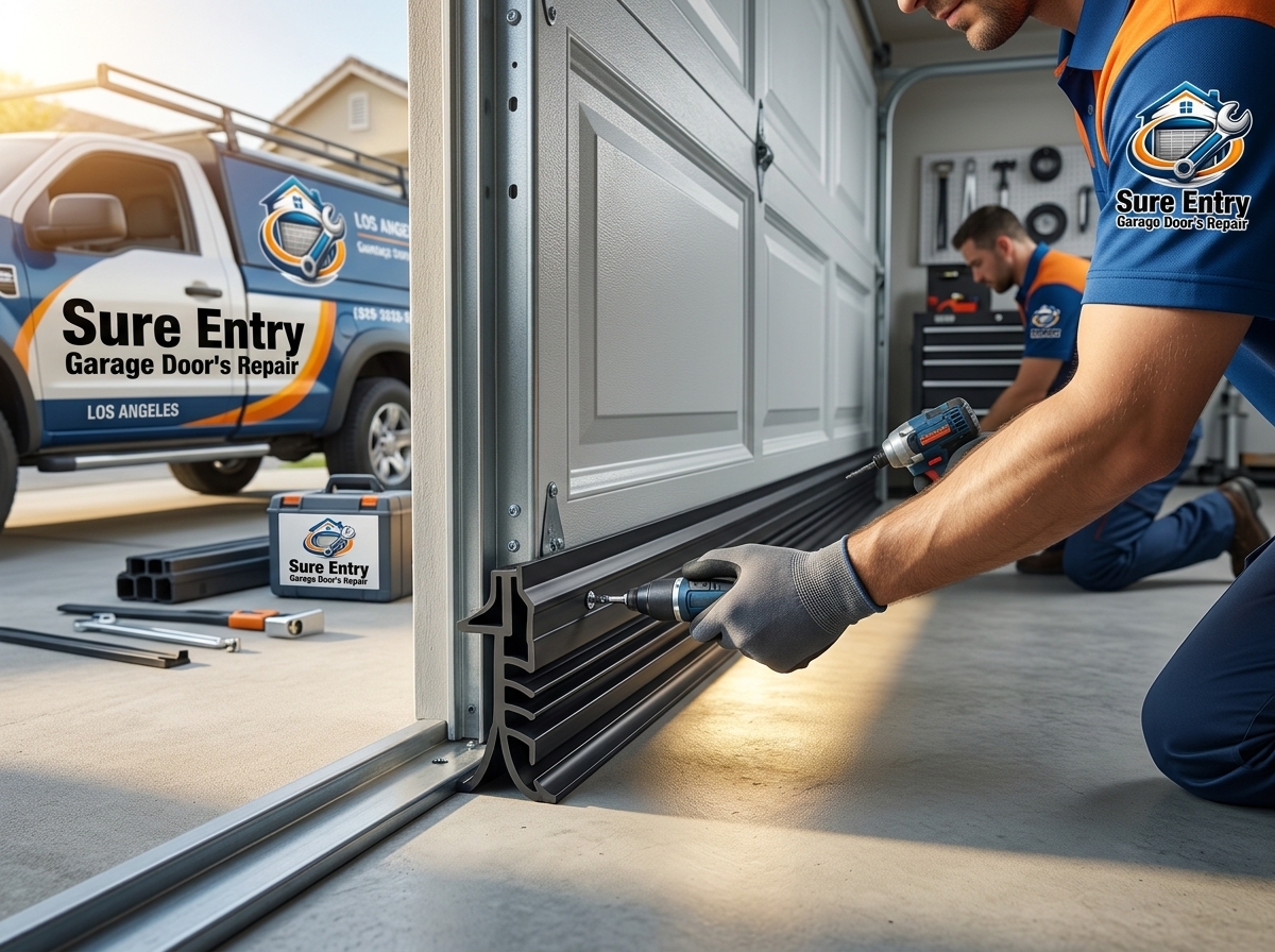 Garage Door Weather Stripping in Los Angeles
